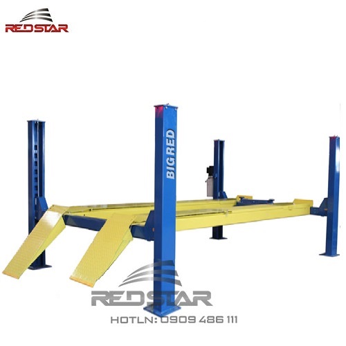 Cầu nâng 4 trụ 5,5 tấn BR-4550AL - Loại kiểm tra góc lái Cầu nâng 4 trụ 5,5 tấn BR-4550AL - Loại kiểm tra góc lái