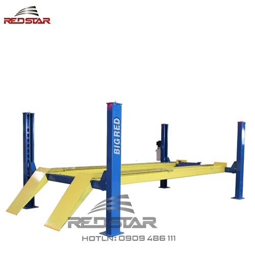 Cầu nâng 4 trụ nâng 6,5 tấn BR-4650AL loại kiểm tra góc lái  Cầu nâng 4 trụ nâng 6,5 tấn BR-4650AL loại kiểm tra góc lái